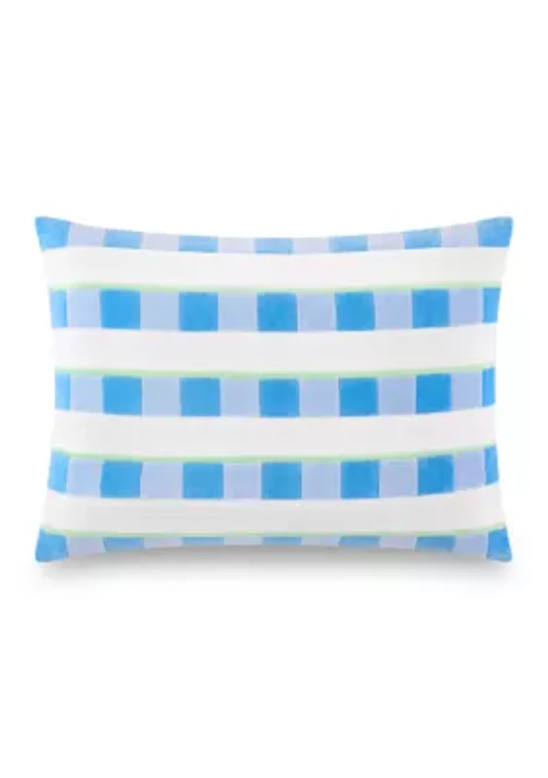 Plaid Velvet Pillow