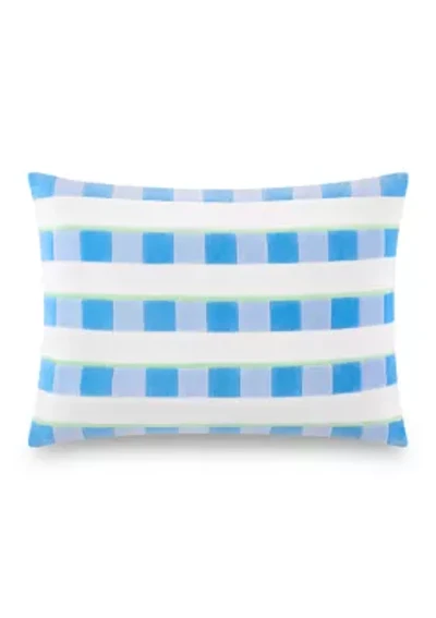 Plaid Velvet Pillow