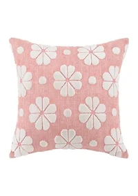 Spade Floral Pillow