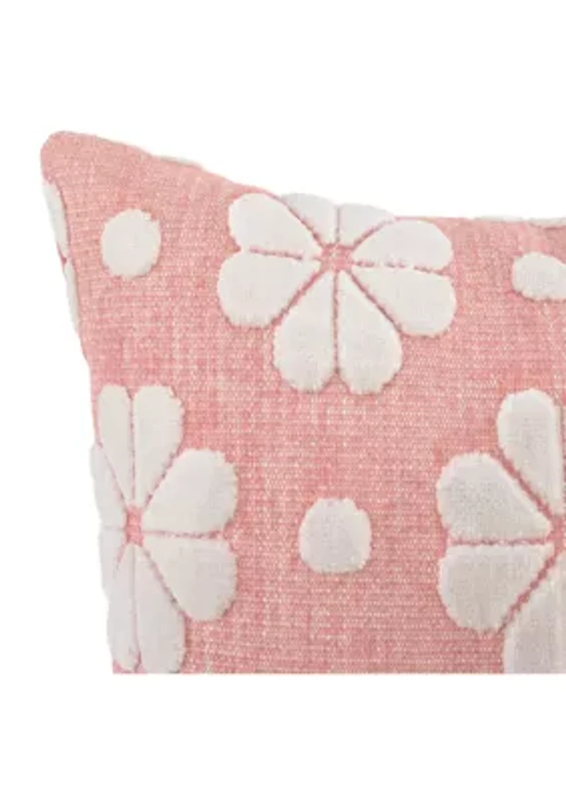 Spade Floral Pillow