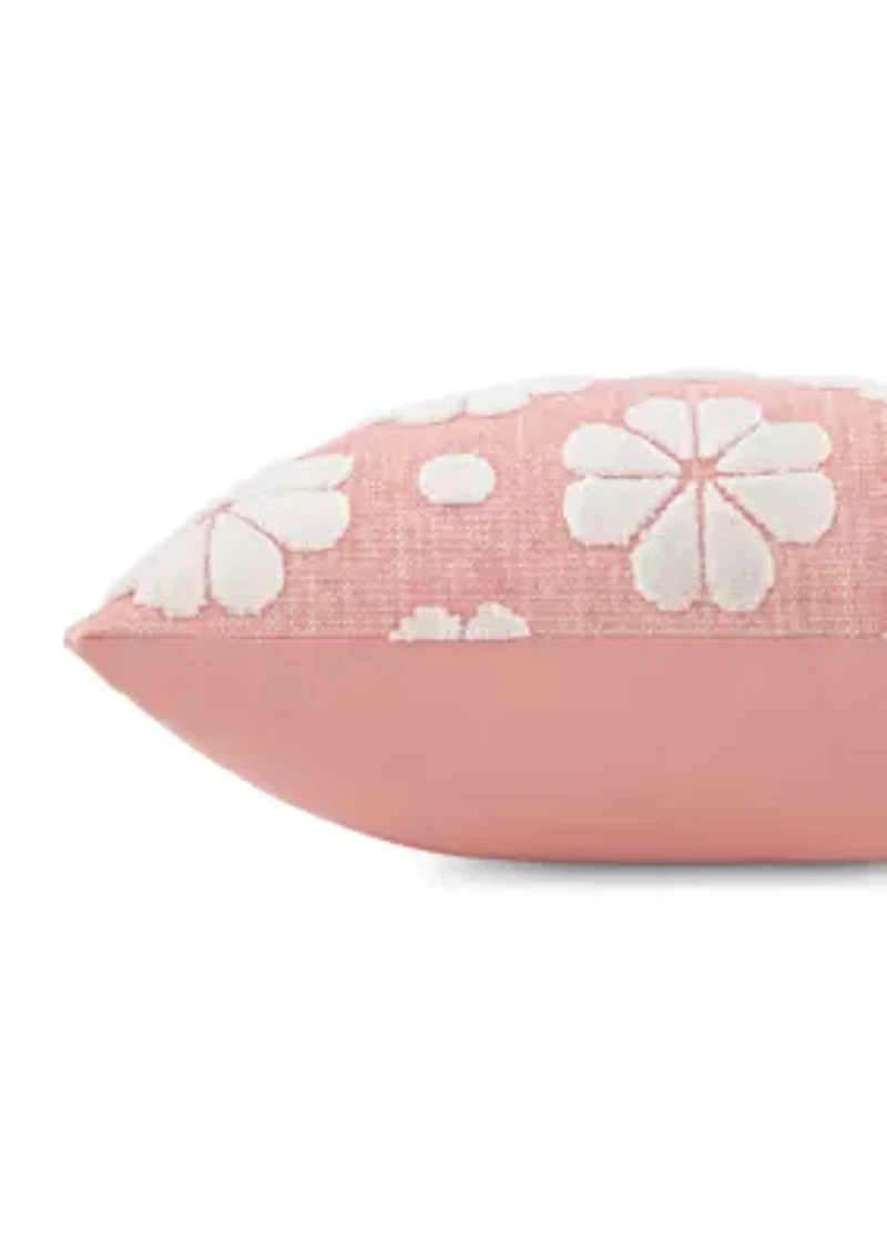 Spade Floral Pillow