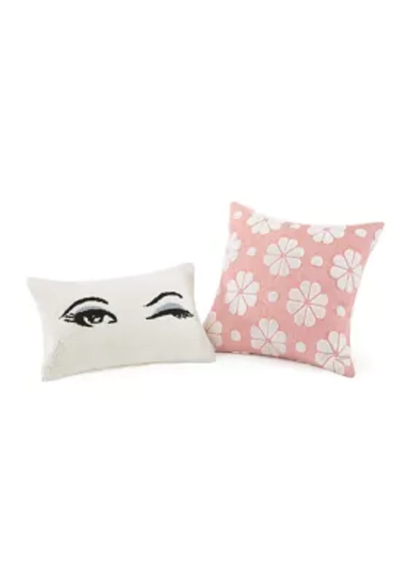 Spade Floral Pillow