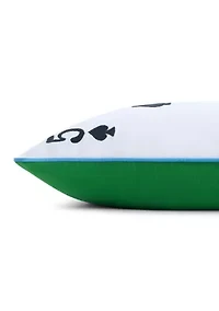 5 Of Spades Throw Pillow