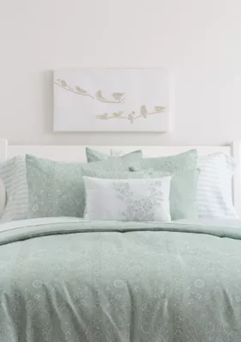 Perla Paisley 10-Piece Comforter Set