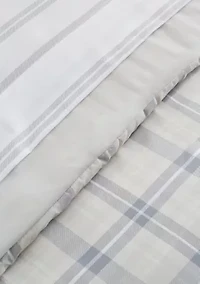 Plaid 10 Piece Comforter Set