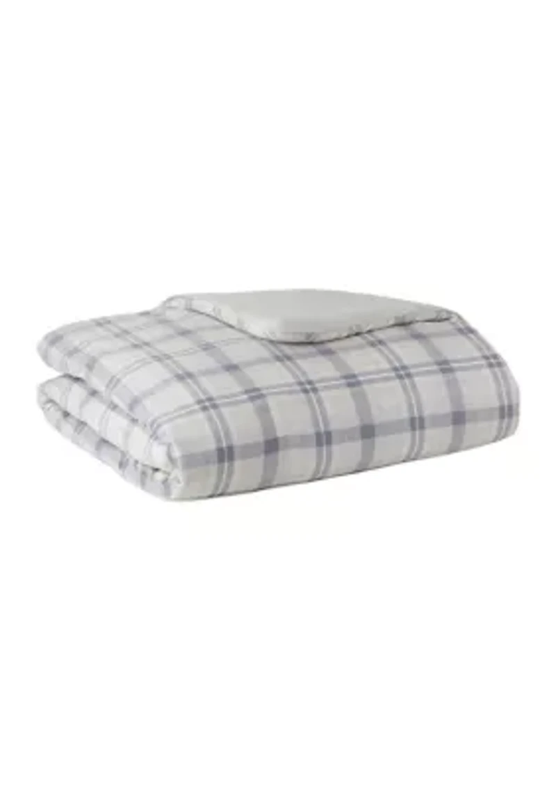 Plaid 10 Piece Comforter Set