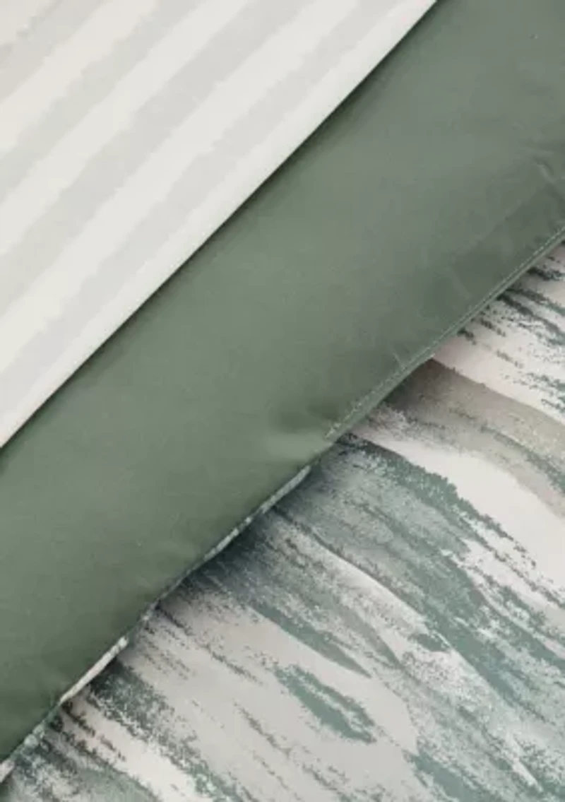 Abstract Ikat Comforter Set