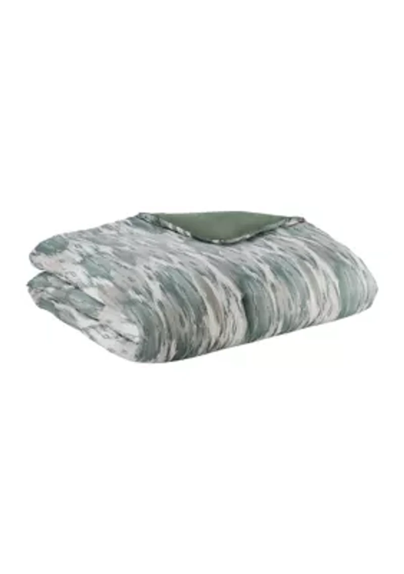 Abstract Ikat Comforter Set
