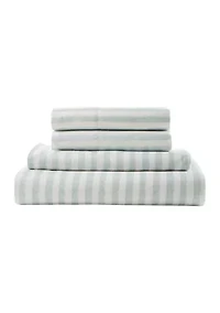 Abstract Ikat Comforter Set