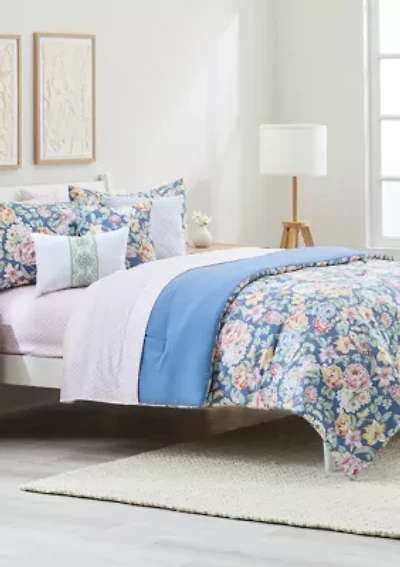 10 Piece Floral Bed Set