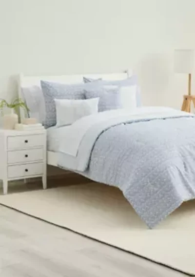 Tidewater Chevron Bedding Set