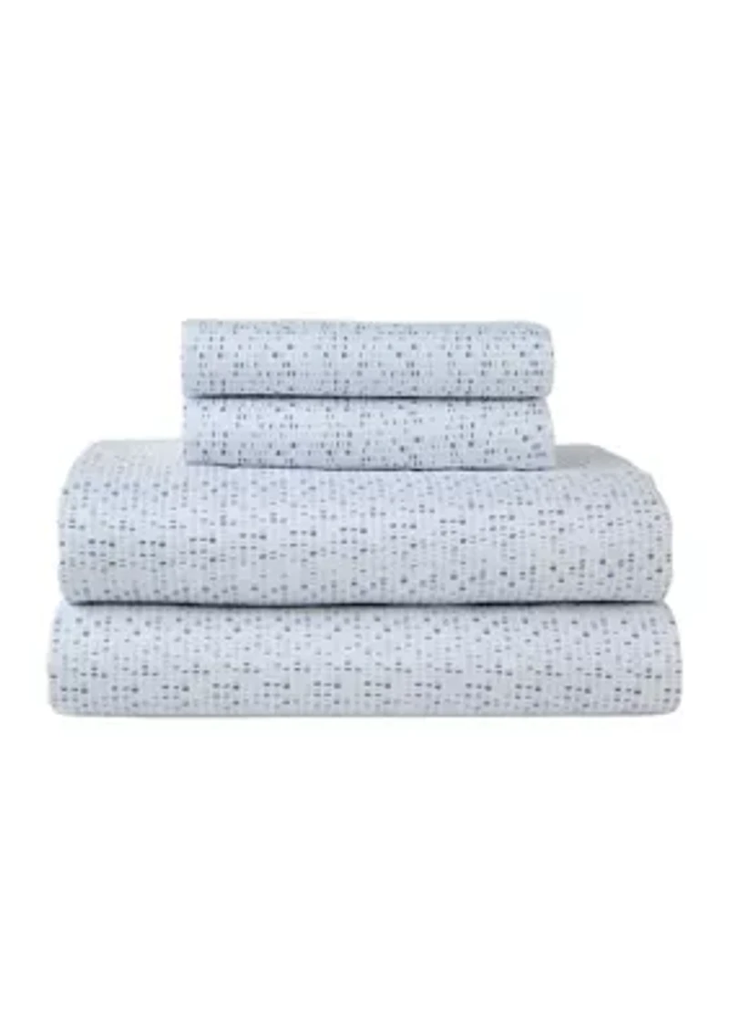 Tidewater Chevron Bedding Set