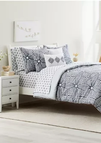 Myra 10-Piece Comforter Bedding Set