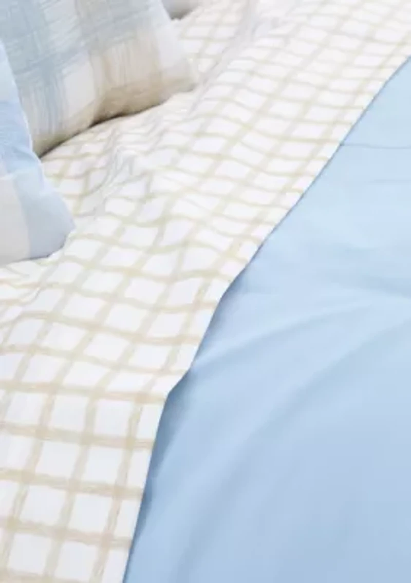 Sketch Plaid Comforter Set