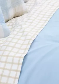 Sketch Plaid Comforter Set