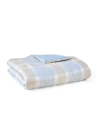 Sketch Plaid Comforter Set