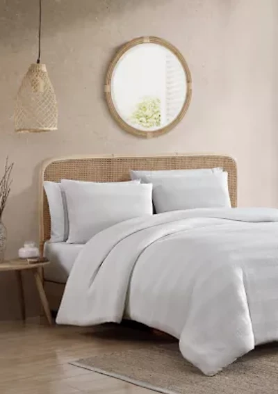 Yarn Dyed Stripe Comforter Set