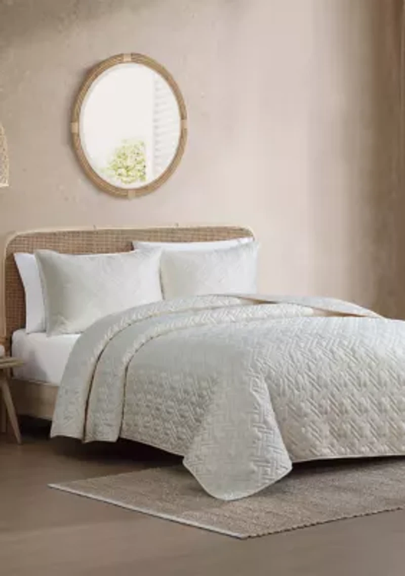 Chain Stitch Bedding Set