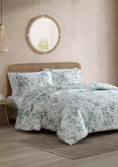 Keiko Floral Comforter Set