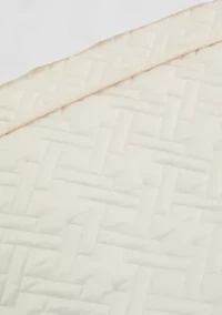 Chain Stitch Quilt Bedding Set