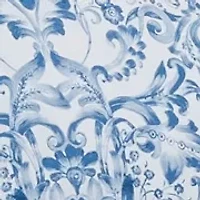 Porcelain Scroll 3 Piece Comforter Set