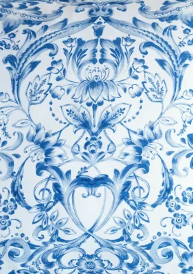 Porcelain Scroll 3 Piece Comforter Set