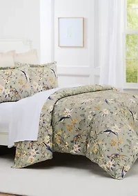 Sage Pheasant Comforter Set