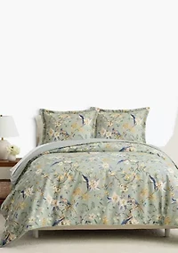 Sage Pheasant Comforter Set