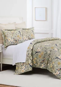 Sage Pheasant Duvet Set