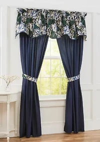 Navy Drapes