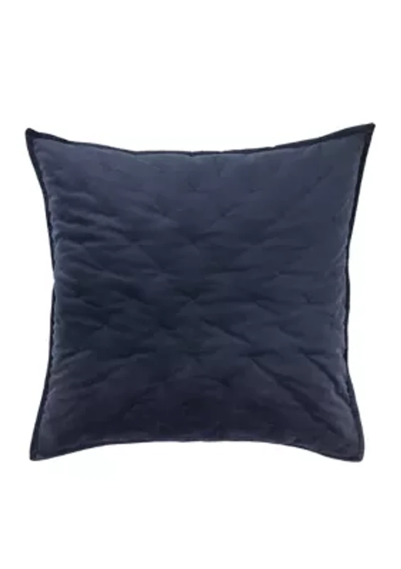 Navy Euro Sham
