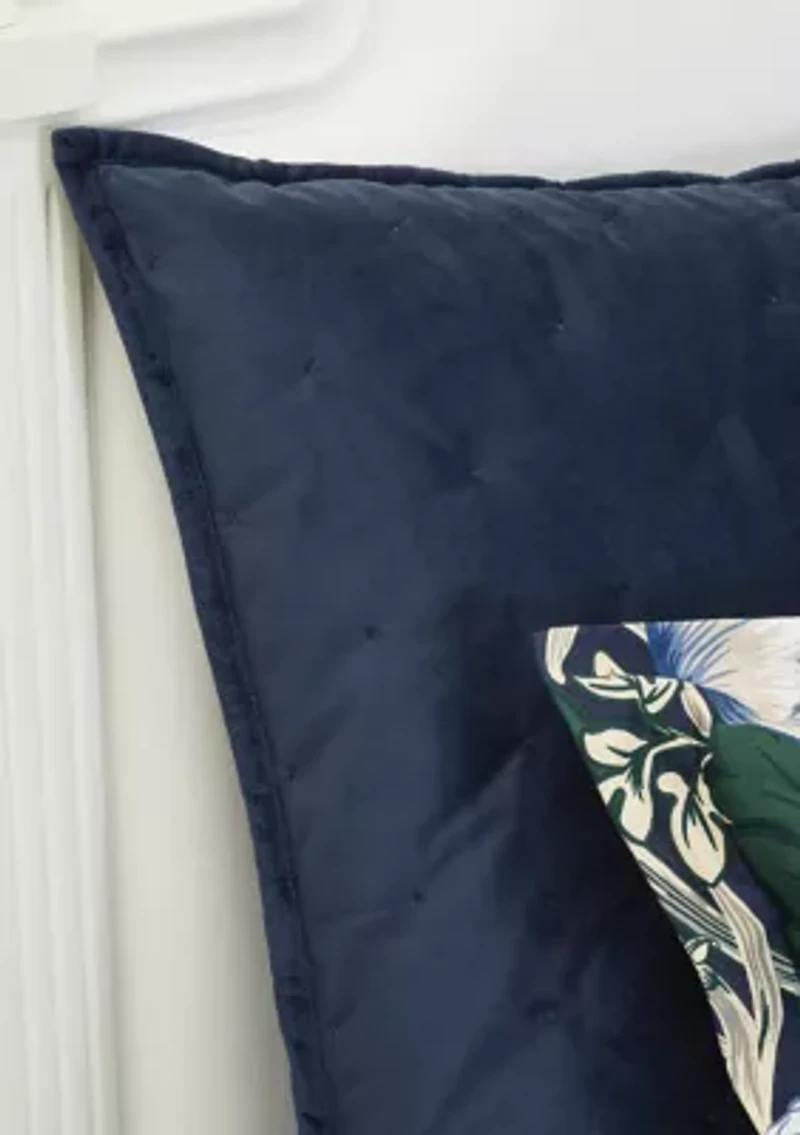 Navy Euro Sham