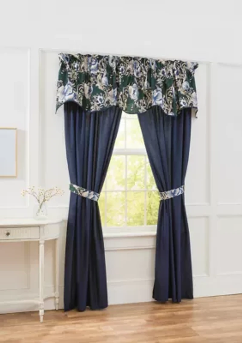 Large Floral Valance