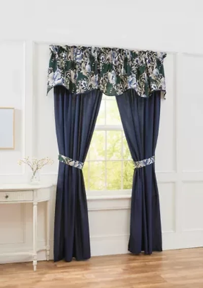 Large Floral Valance