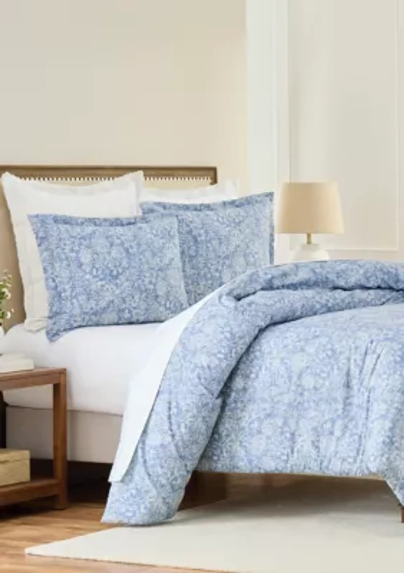 Legacy Scroll 3 Piece Comforter Set