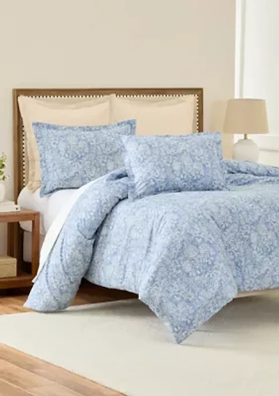 Legacy Scroll Queen Comforter Set