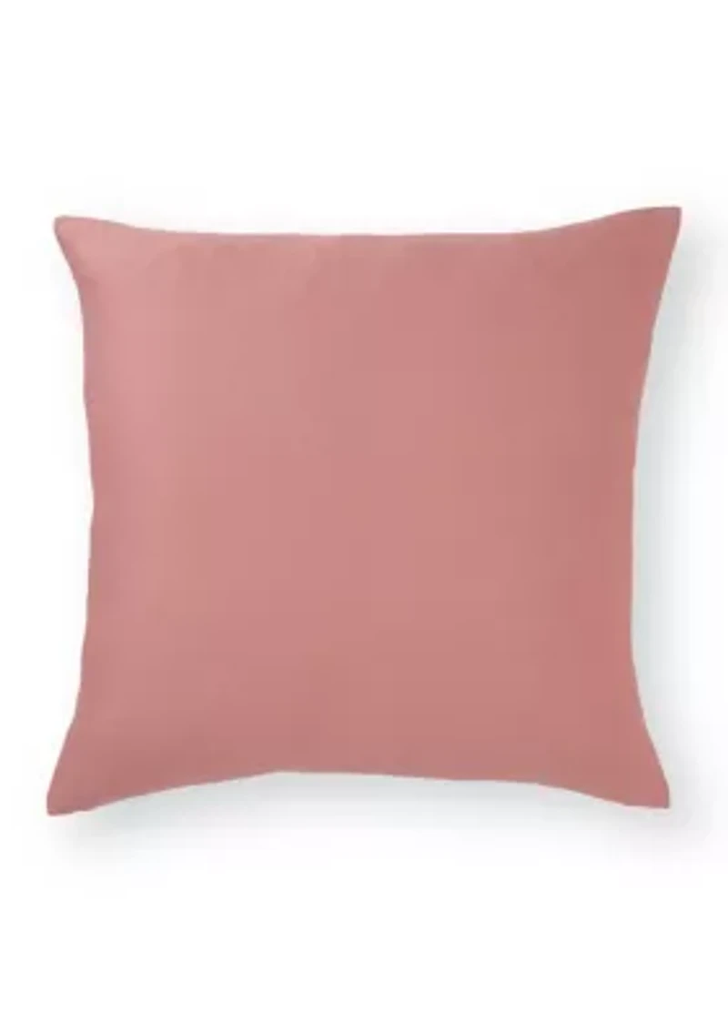 Winter Blooms Euro Sham