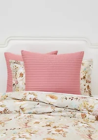 Winter Blooms Euro Sham