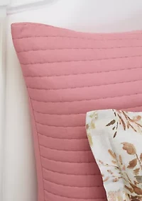 Winter Blooms Euro Sham