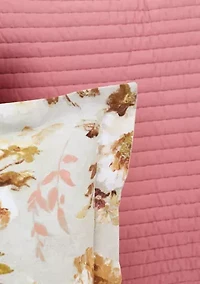 Winter Blooms Euro Sham