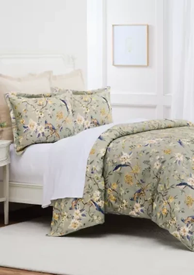 Sage Pheasant Duvet Set