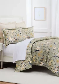 Sage Pheasant Duvet Set
