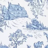 Toile Comforter Set