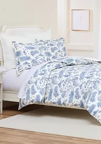 Toile Comforter Set