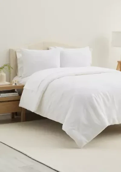 Solid Patchwork Quilt Set