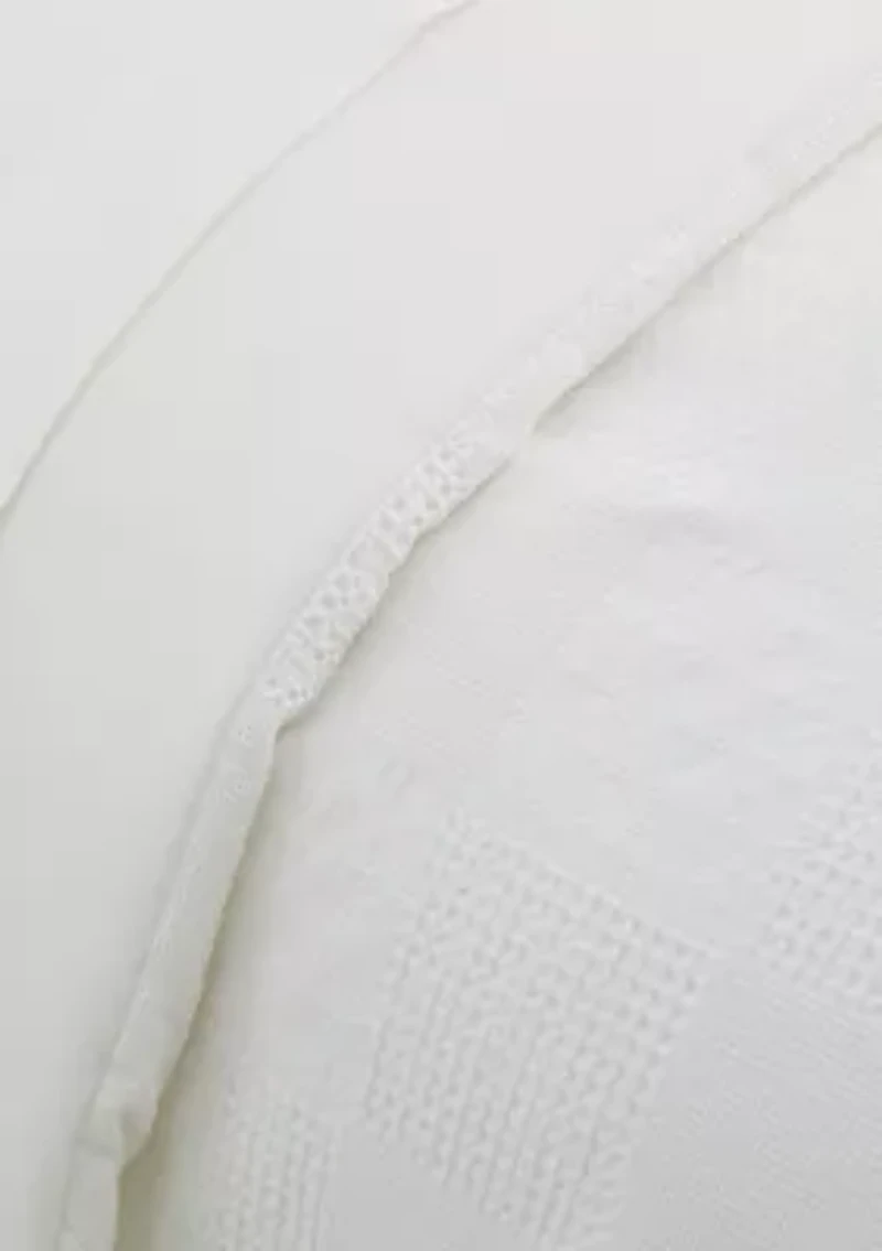 Solid Patchwork Quilt Set