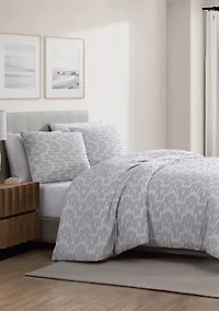 Heather Clip Comforter Set