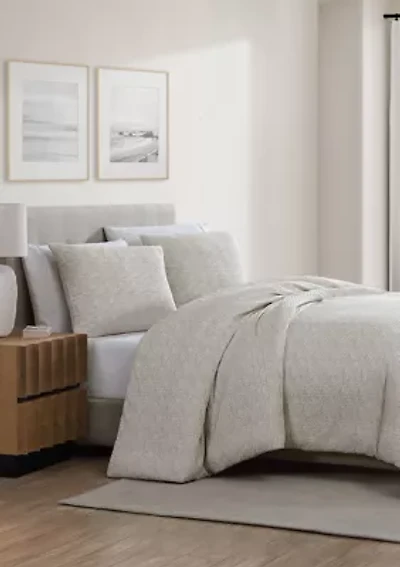 Sutton Waffle Comforter Set