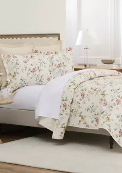 Garden Arbor King Quilt Set