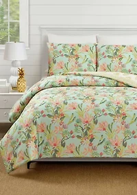 Queenie Tropical 3-Piece Comforter Set